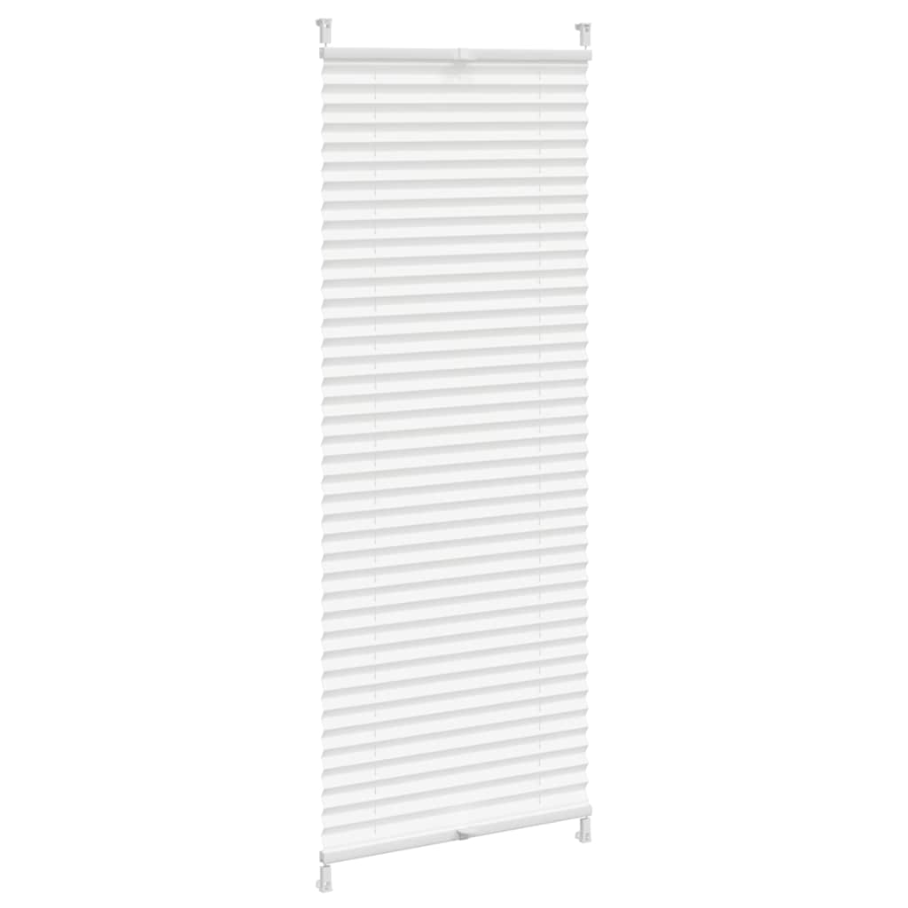Persiana plisada blanca 40x150 cm