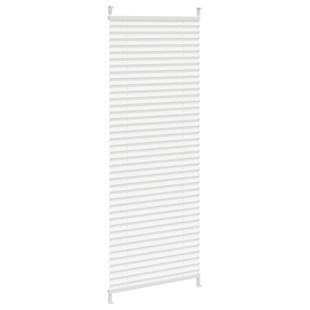 Persiana plisada blanca 40x150 cm