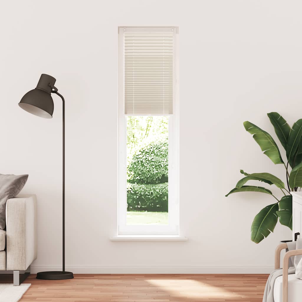 Plisé Para Ventana Persiana 100X125cm Crema