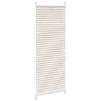 Plisé Para Ventana Persiana 50X150cm Crema