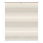 Plisé Para Ventana Persiana 100X125cm Crema