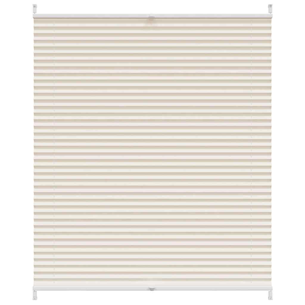 Plisé Para Ventana Persiana 100X125cm Crema