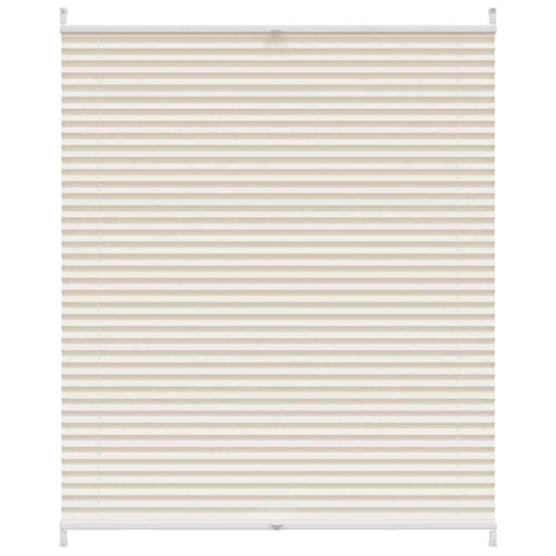 Plisé Para Ventana Persiana 100X125cm Crema