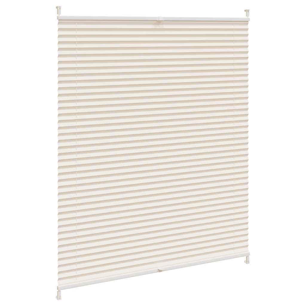 Plisé Para Ventana Persiana 100X125cm Crema
