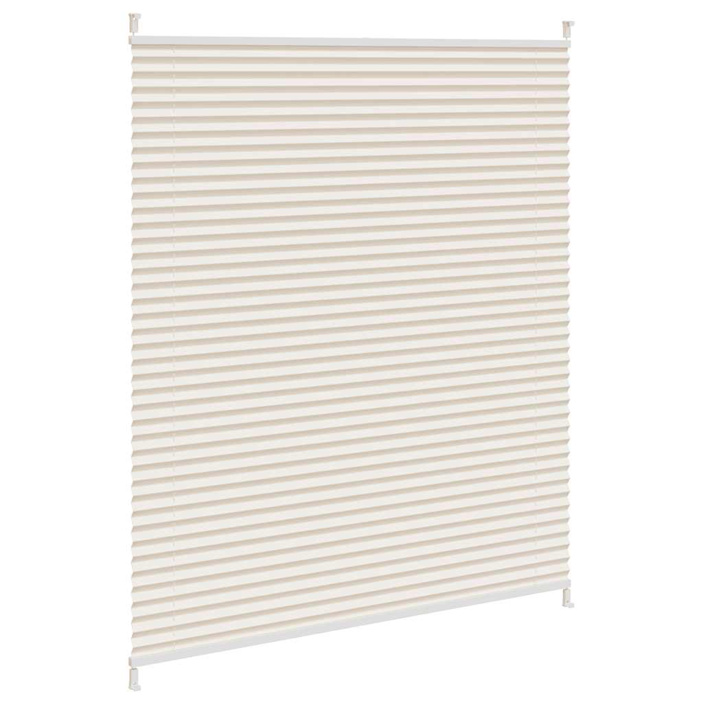 Plisé Para Ventana Persiana 100X125cm Crema