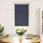 Blackout roller blind 104.4x175 cm Fabric Width 100 cm Navy Blue