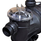 Bomba de piscina eléctrica 1200 W azul