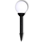 Lámparas de camino de jardín 4 uds LED 15 cm con pincho