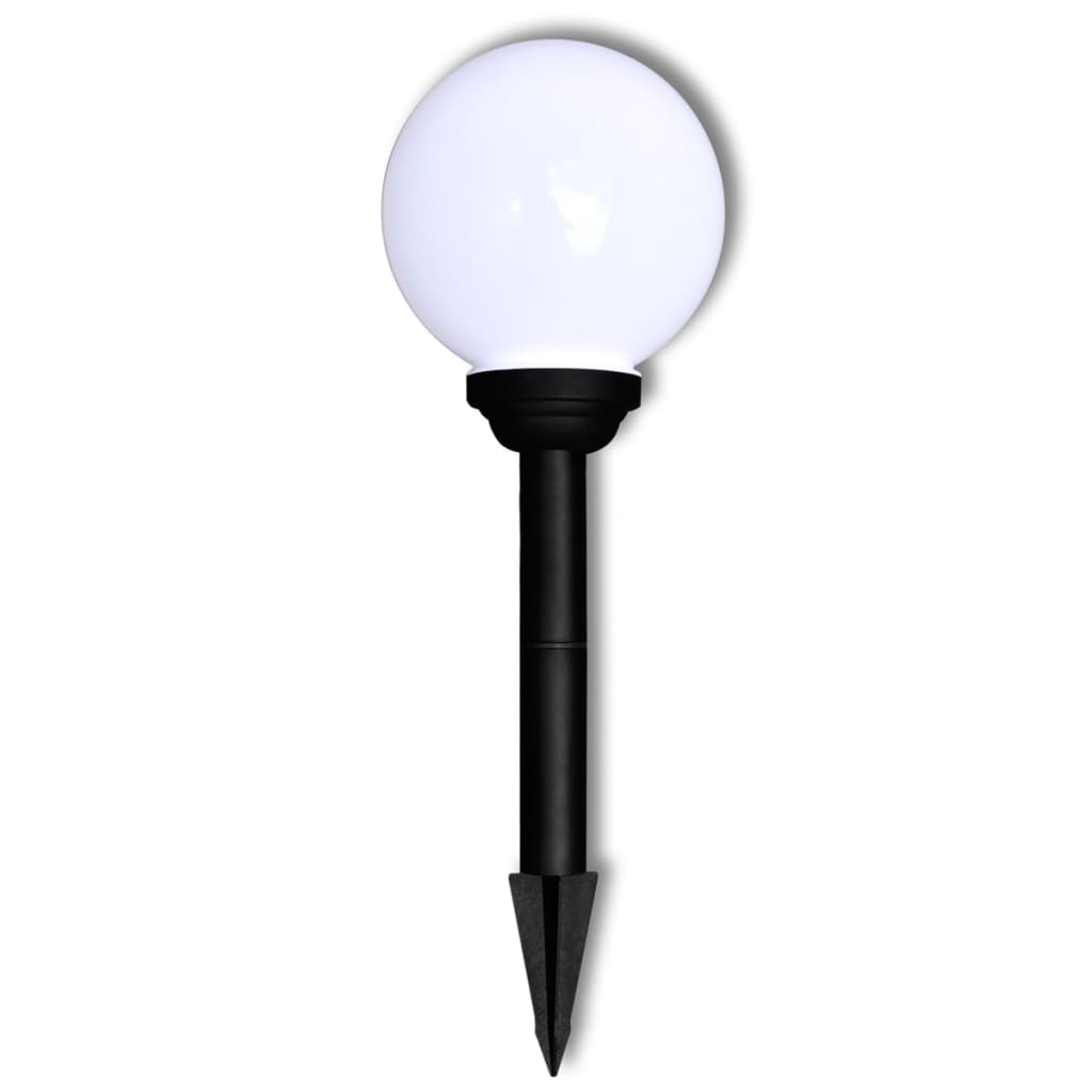 Lámparas de camino de jardín 3 uds LED 20 cm con pincho