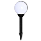 Lámparas de camino de jardín 3 uds LED 20 cm con pincho