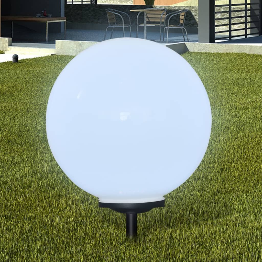 Candeeiro de caminho de jardim LED 40 cm com espeto de terra