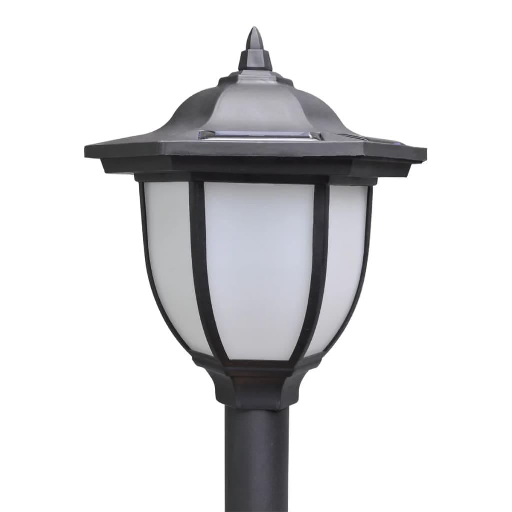 Lámparas solares de jardín con valla de cadena