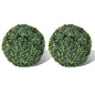 Artificial Boxwood Ball Shrub H27 cm 2 units