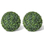 Artificial Boxwood Ball Shrub 2 Pcs 35 cm