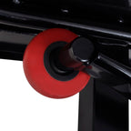 Caballete negro para elevación de la motocicleta