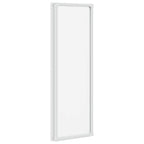 Mampara de ducha con 3 paneles plegables, 117 x 120 cm