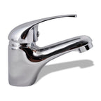 Grifo mezclador de lavabo cromado