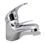 Grifo mezclador de lavabo cromado