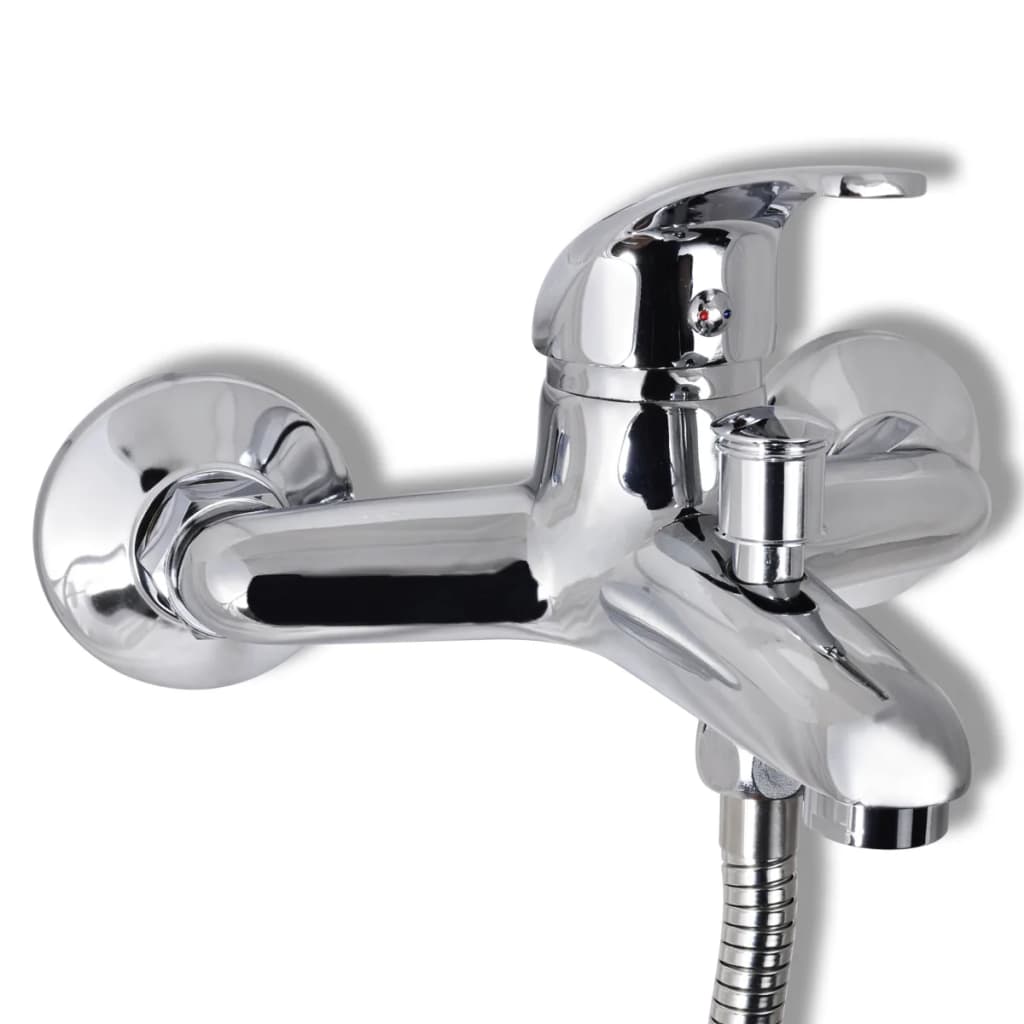 Kit de grifo mezclador para ducha de baño cromado