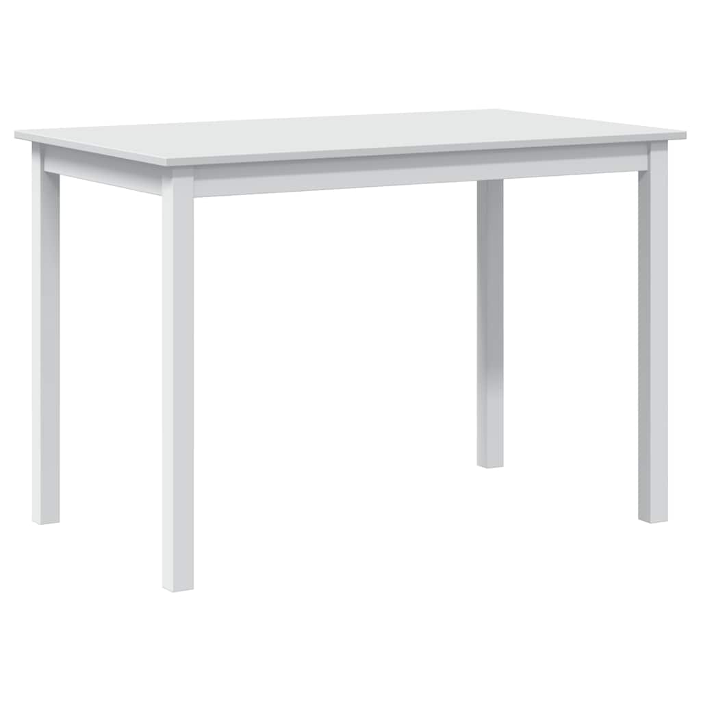 Juego de muebles de comedor 5 piezas blanco