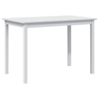 Juego de muebles de comedor 5 piezas blanco