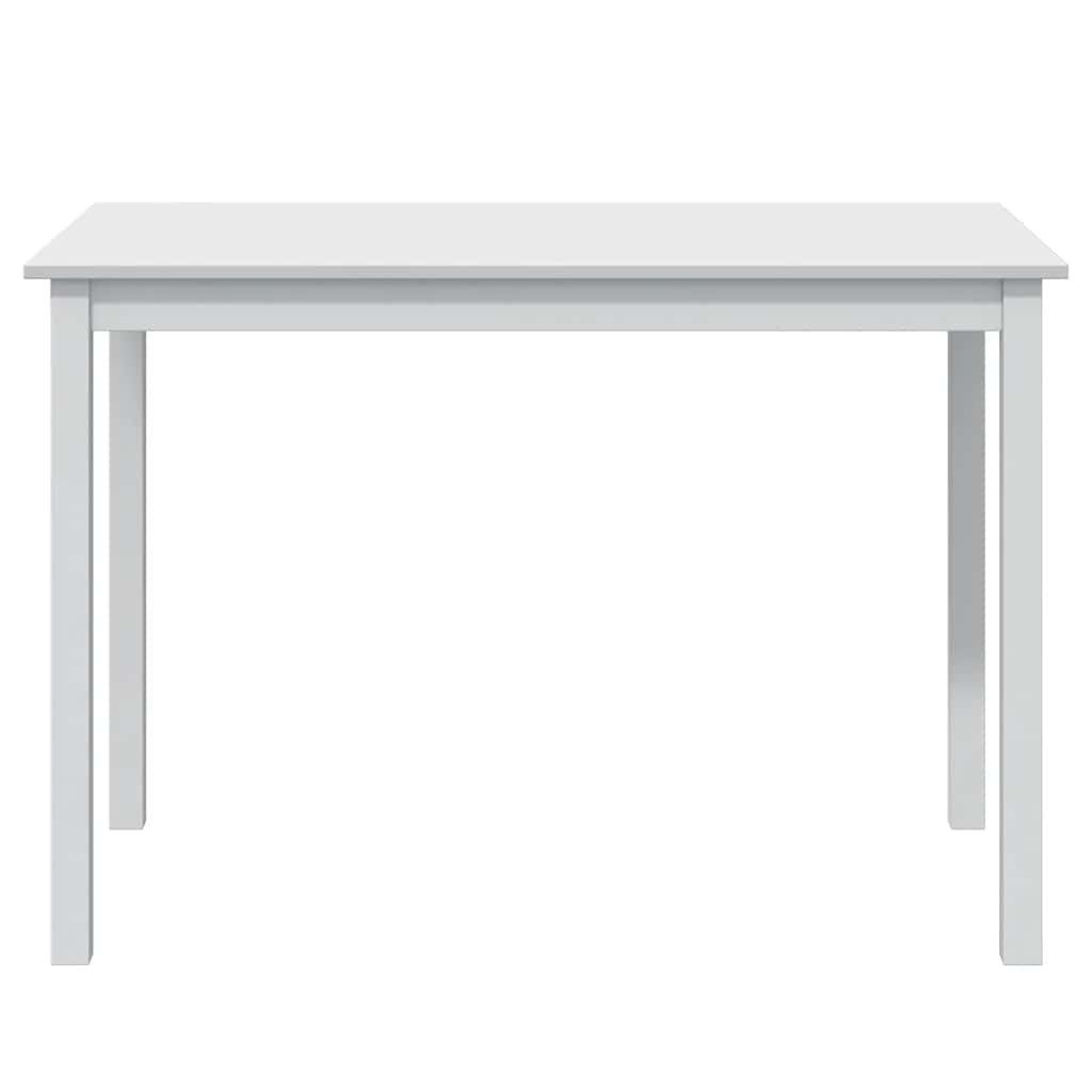 Juego de muebles de comedor 5 piezas blanco