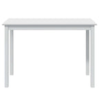 Juego de muebles de comedor 5 piezas blanco