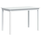 Juego de muebles de comedor 5 piezas blanco