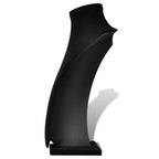 Expositor De Joyas En Forma De Busto Negro - 2Piezas - 23X11,5X30cm