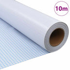 Lámina de ventana esmerilada PVC gris 0,9x10 m