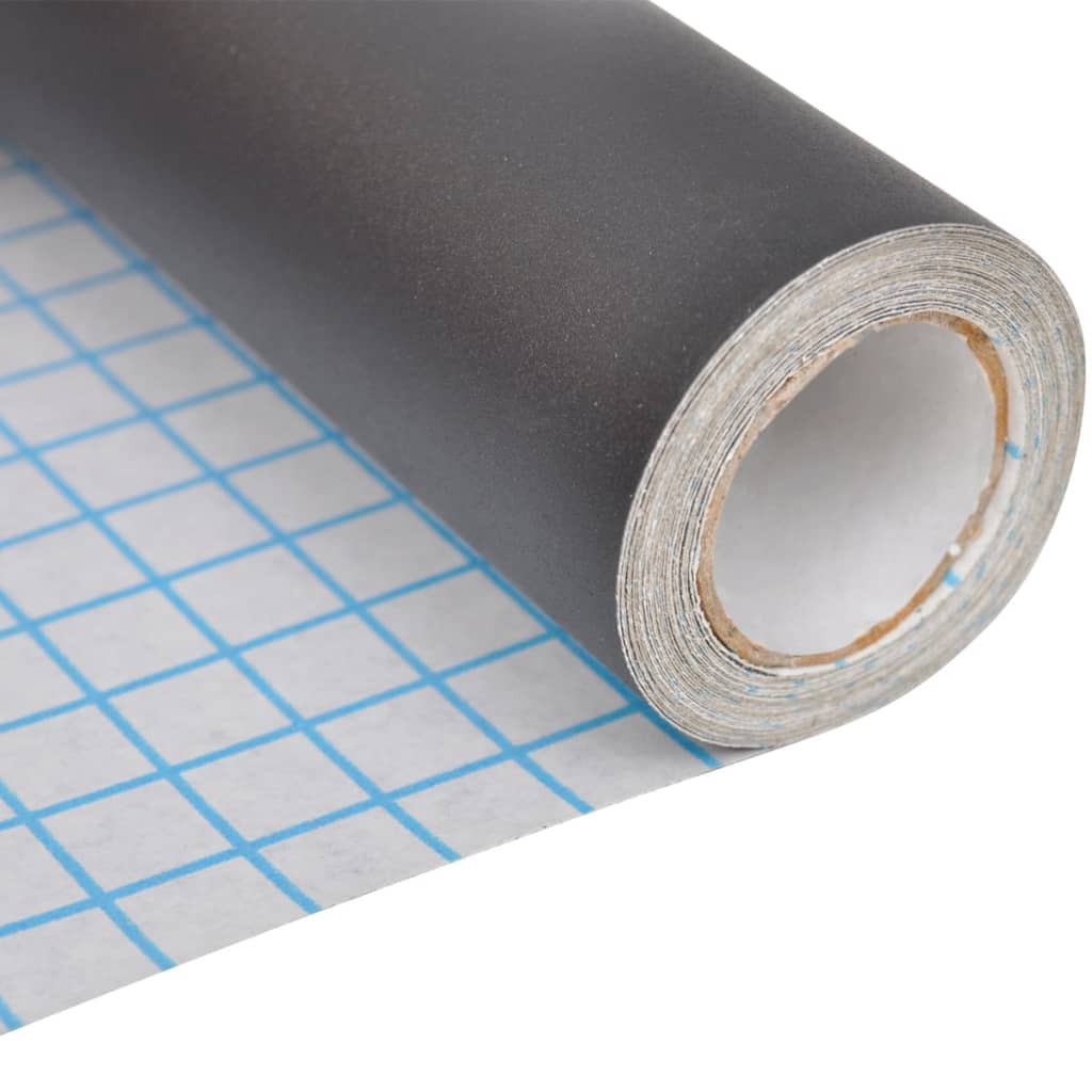 Rollo adhesivo de pizarra de pared con tizas 2 uds 0,45 x 2 m