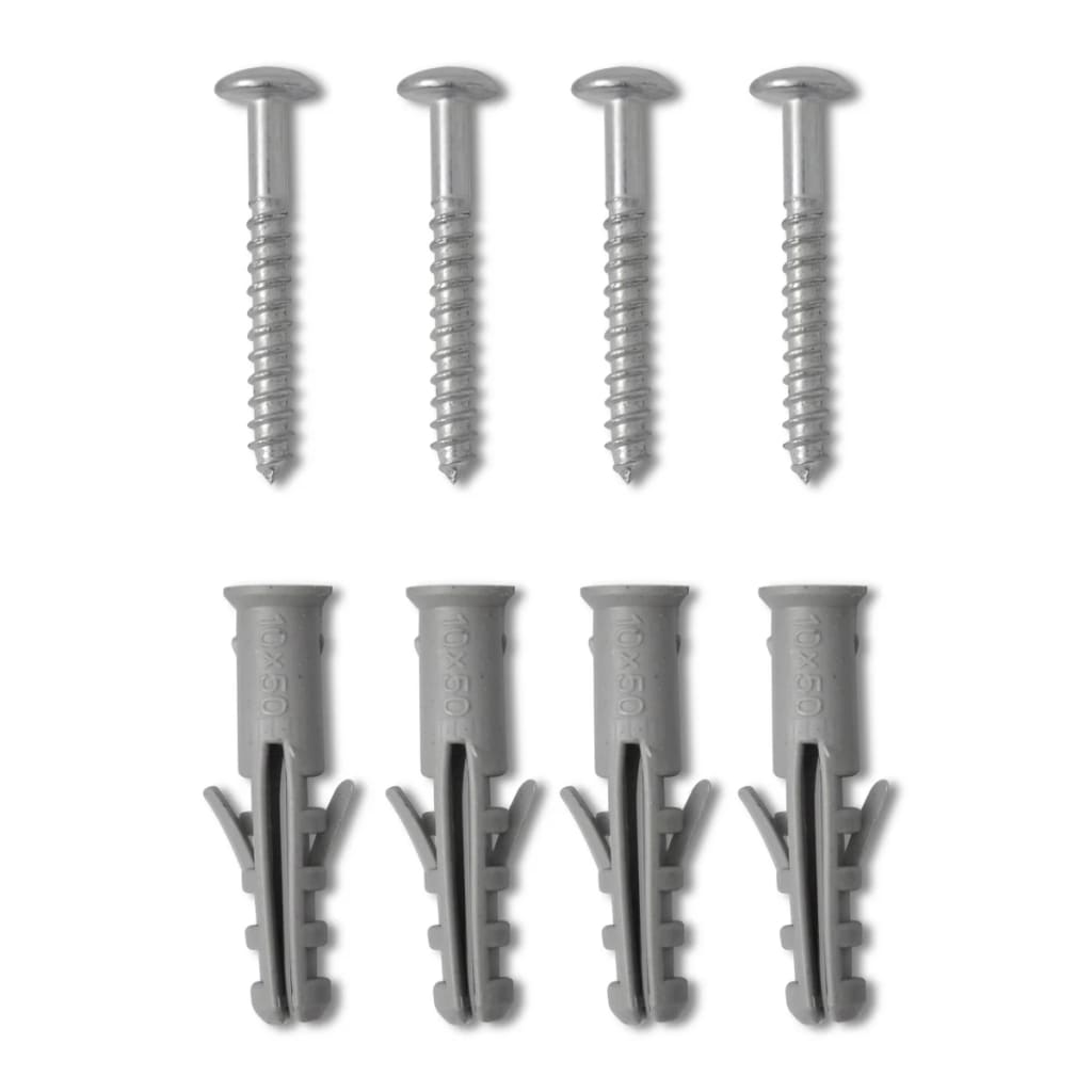 Radiador toallero 480 x 480 mm conector lateral y central