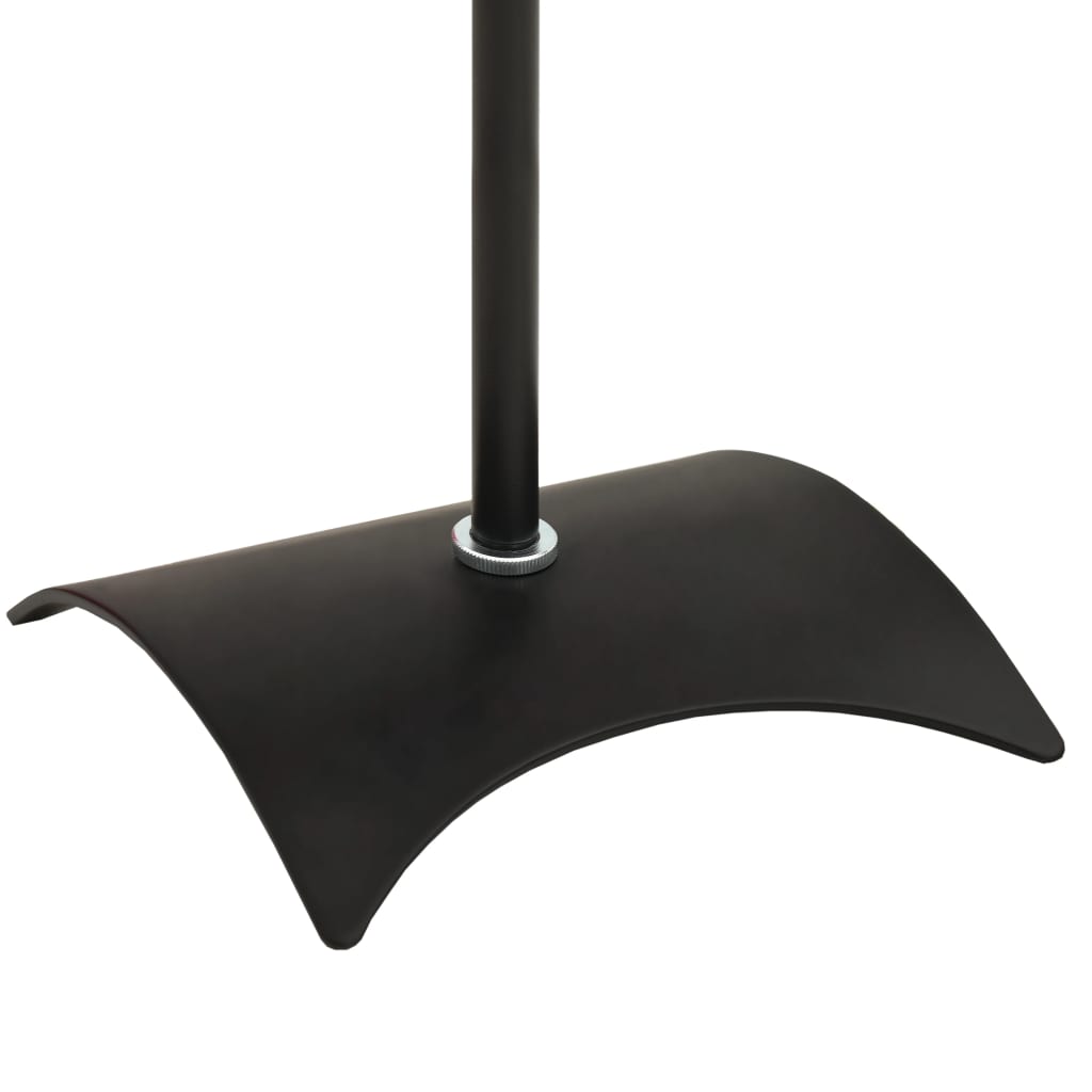 Soporte universal para altavoz 2 unidades negro