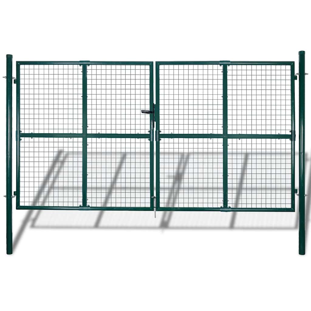 Mesh gate for garden fence wall 300x175 cm