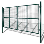 Mesh gate for garden fence wall 300x175 cm