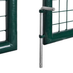 Mesh gate for garden fence wall 300x175 cm
