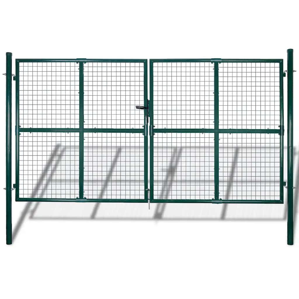 Mesh gate for garden fence wall 300x175 cm