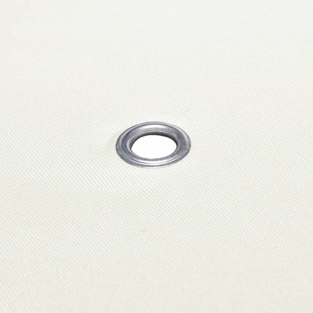 Cubierta de repuesto de cenador 310 g/m² blanco crema 3x3 m