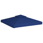 Cubierta de repuesto de cenador 310 g/m² azul oscuro 3x3 m