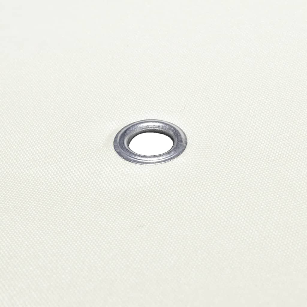 Cubierta de repuesto de cenador crema blanco 310 g/m² 3x4 m
