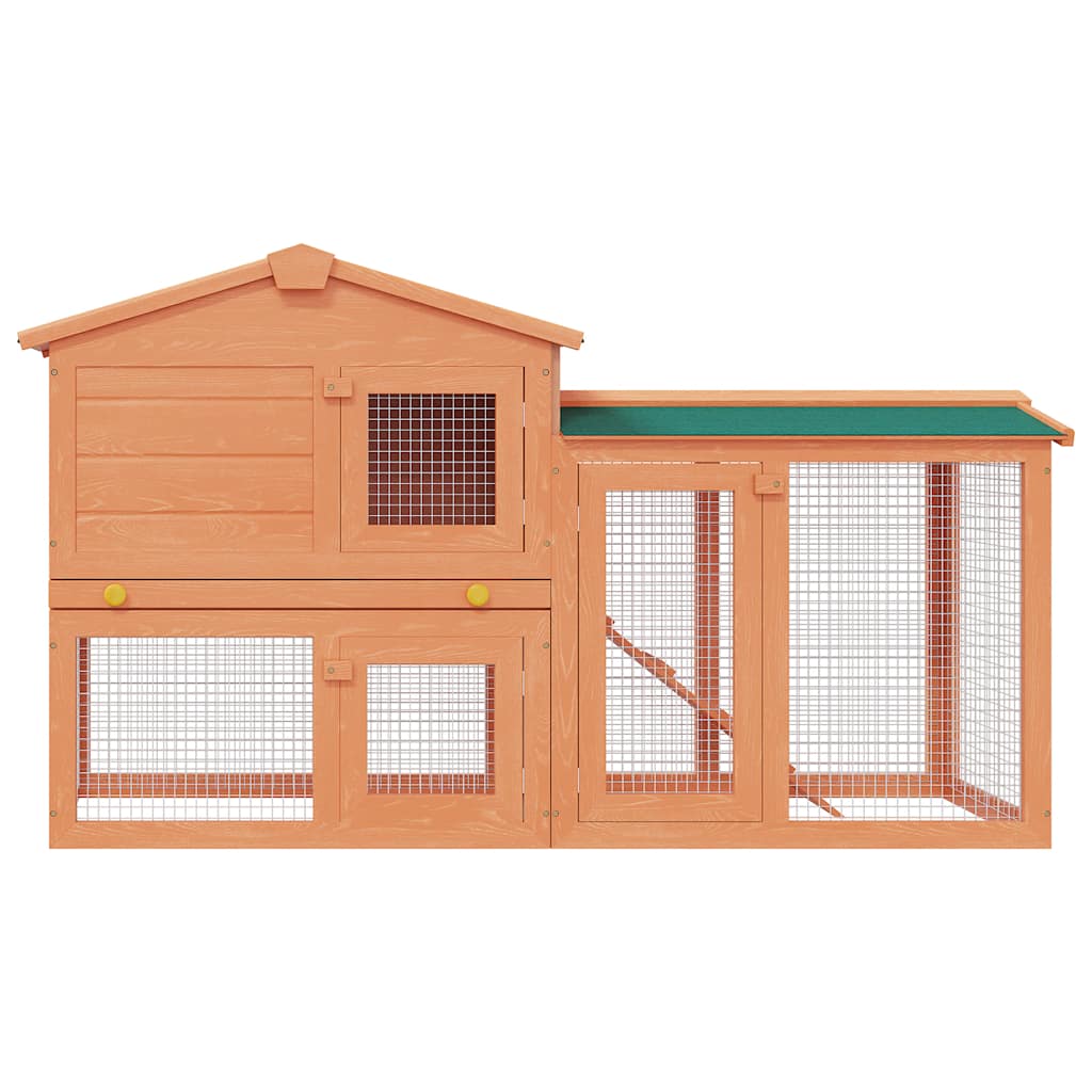 Casa de animales grande jaula conejera de madera