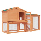 Casa de animales grande jaula conejera de madera