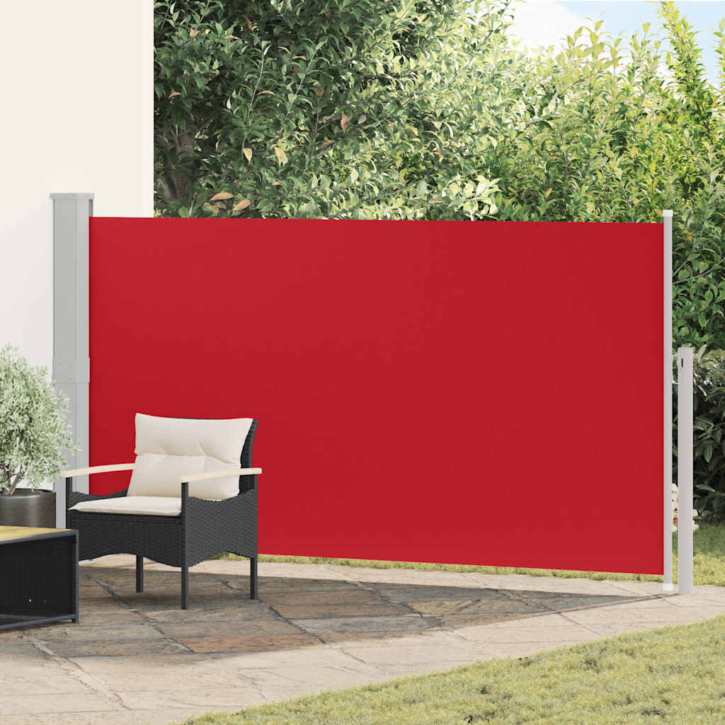 Garden or patio side awning 160x300 cm grey