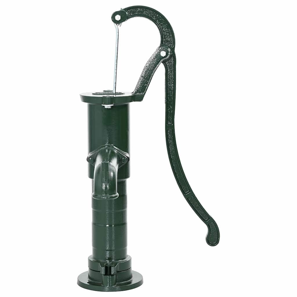 Bomba de agua manual para jardín de hierro fundido