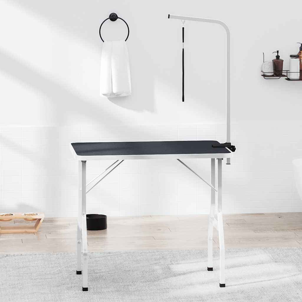 Mesa de baño para perros, gatos y mascotas ajustable 1 lazo