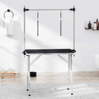 Mesa de baño para perros, gatos y mascotas ajustable 1 lazo