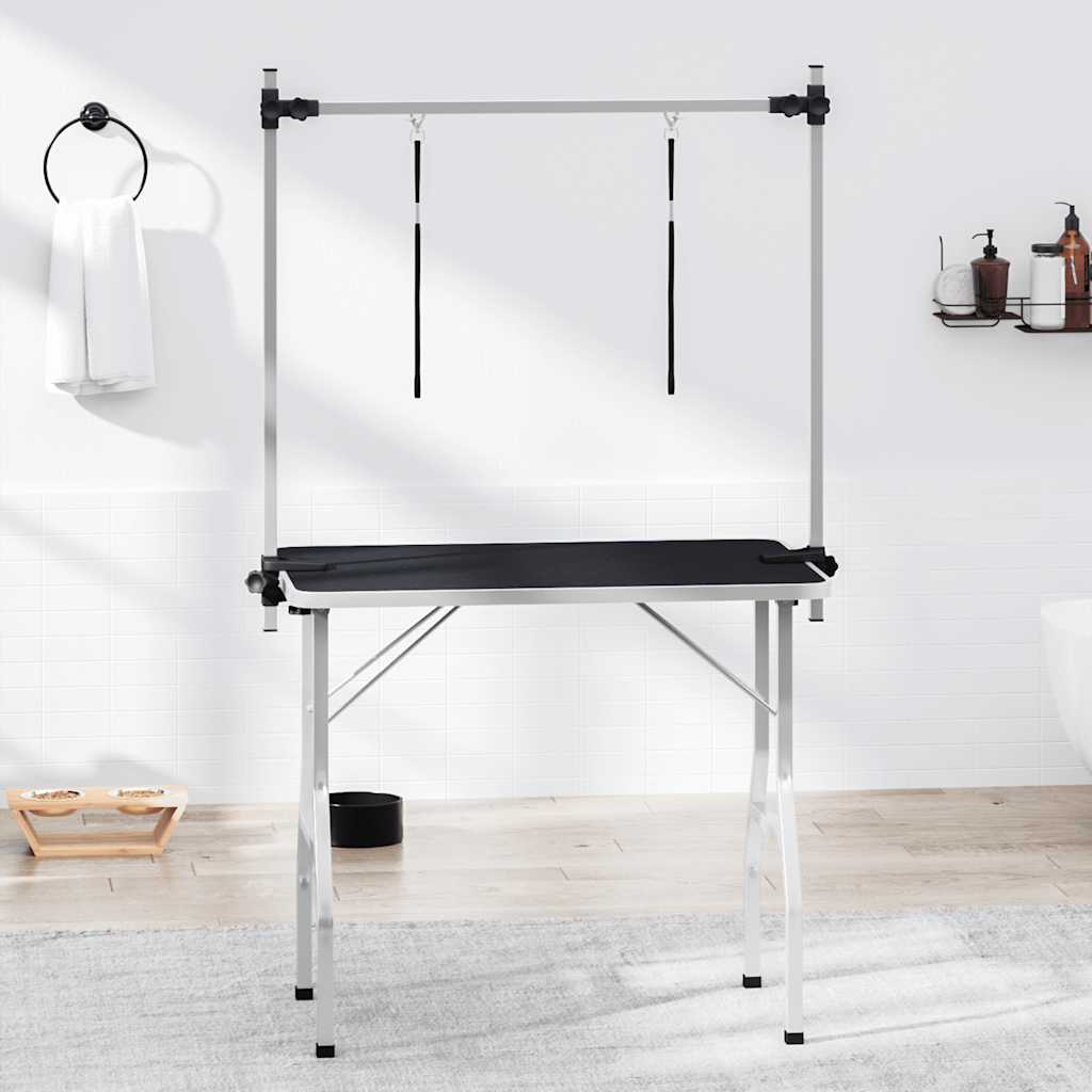 Mesa de baño para perros, gatos y mascotas ajustable 1 lazo