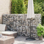 Cesta para muro de gaviones de alambre galvanizado 100x100x30cm