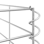 Cestas de muro de gaviones alambre galvanizado 6 unidades