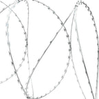Alambre de espino concertina helicoidal acero galvanizado 100 m